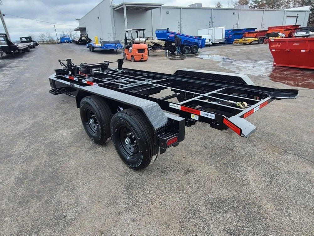 16' Horizon RDZ Bumper Pull Roll Off Base Trailer - (2) 7K Axles - Roll Off Base Trailer - RO 16' Bumper Pull - TrailerSwap
