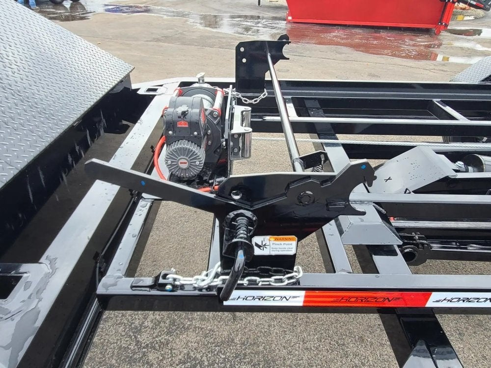 16' Horizon RDZ Bumper Pull Roll Off Base Trailer - (2) 7K Axles - Roll Off Base Trailer - RO 16' Bumper Pull - TrailerSwap