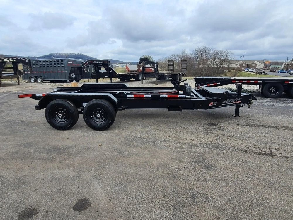 16' Horizon RDZ Bumper Pull Roll Off Base Trailer - (2) 7K Axles - Roll Off Base Trailer - RO 16' Bumper Pull - TrailerSwap