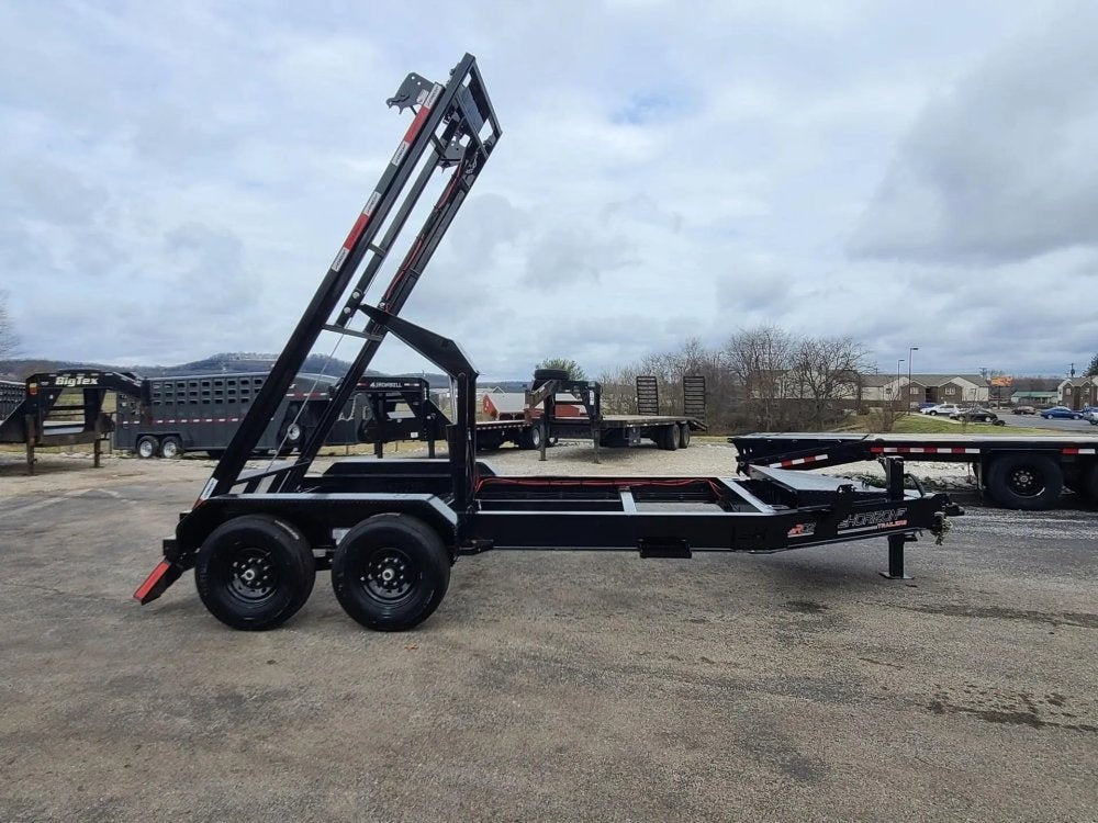 16' Horizon RDZ Bumper Pull Roll Off Base Trailer - (2) 7K Axles - Roll Off Base Trailer - RO 16' Bumper Pull - TrailerSwap