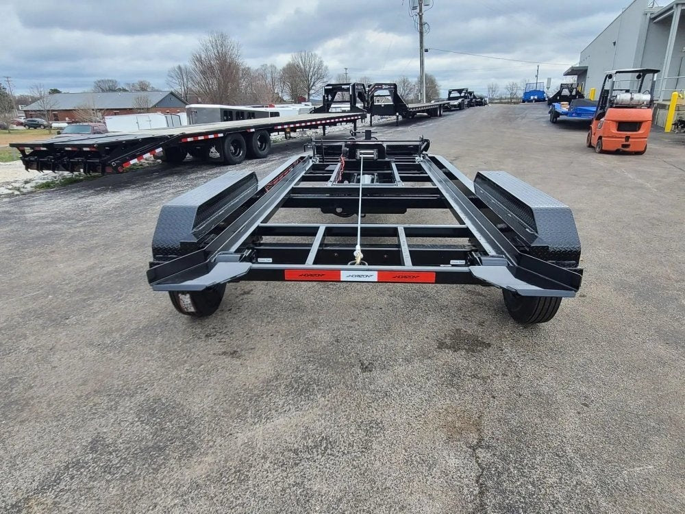 16' Horizon RDZ Bumper Pull Roll Off Base Trailer - (2) 7K Axles - Roll Off Base Trailer - RO 16' Bumper Pull - TrailerSwap