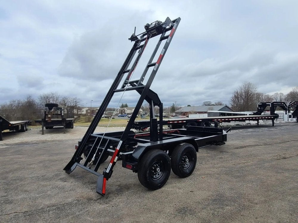 16' Horizon RDZ Bumper Pull Roll Off Base Trailer - (2) 7K Axles - Roll Off Base Trailer - RO 16' Bumper Pull - TrailerSwap