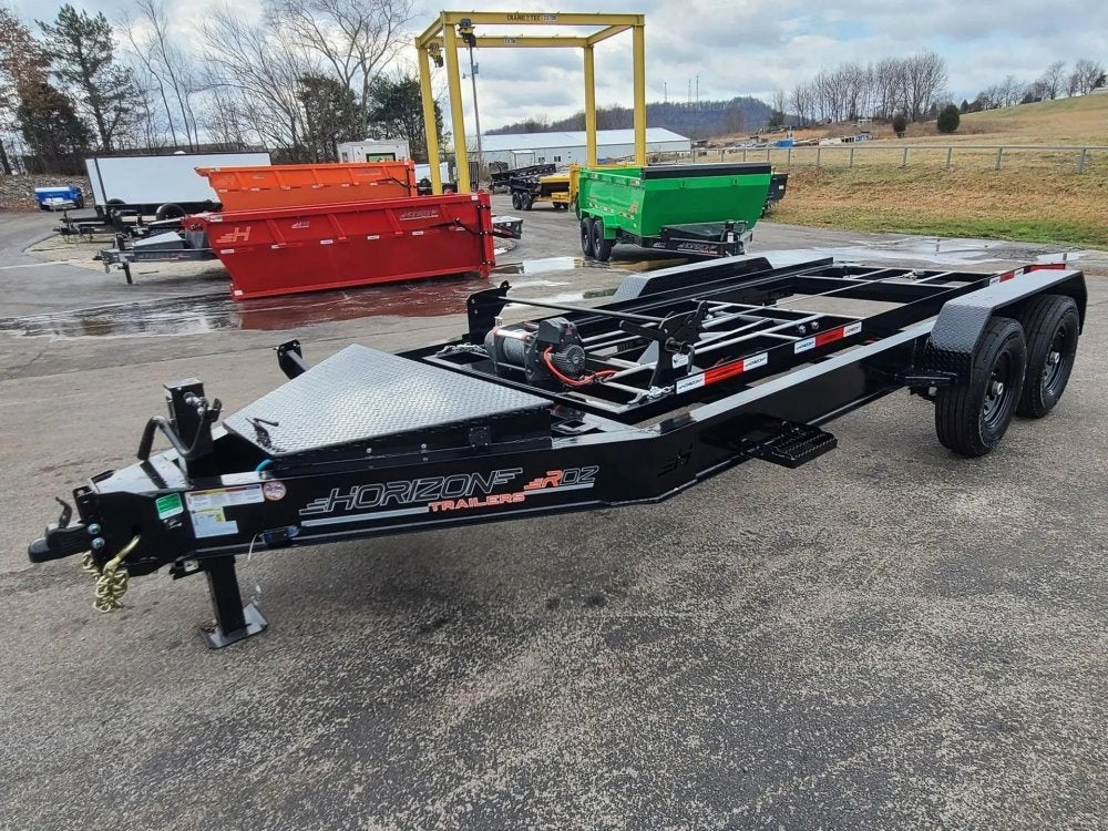 16' Horizon RDZ Bumper Pull Roll Off Base Trailer - (2) 7K Axles - Roll Off Base Trailer - RO 16' Bumper Pull - TrailerSwap