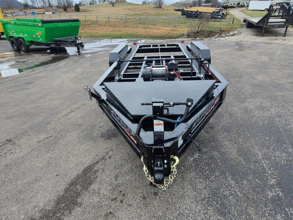 16' Horizon RDZ Bumper Pull Roll Off Base Trailer - (2) 7K Axles - Roll Off Base Trailer - RO 16' Bumper Pull - TrailerSwap