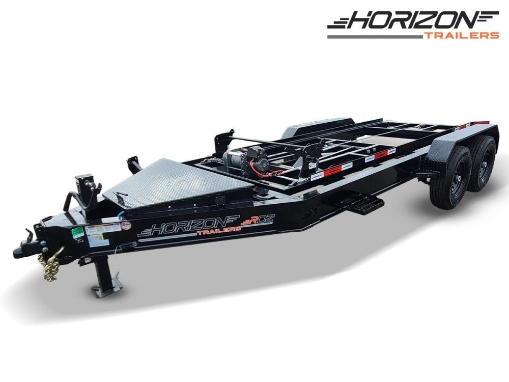 16' Horizon RDZ Bumper Pull Roll Off Base Trailer - (2) 7K Axles - Roll Off Base Trailer - RO 16' Bumper Pull - TrailerSwap
