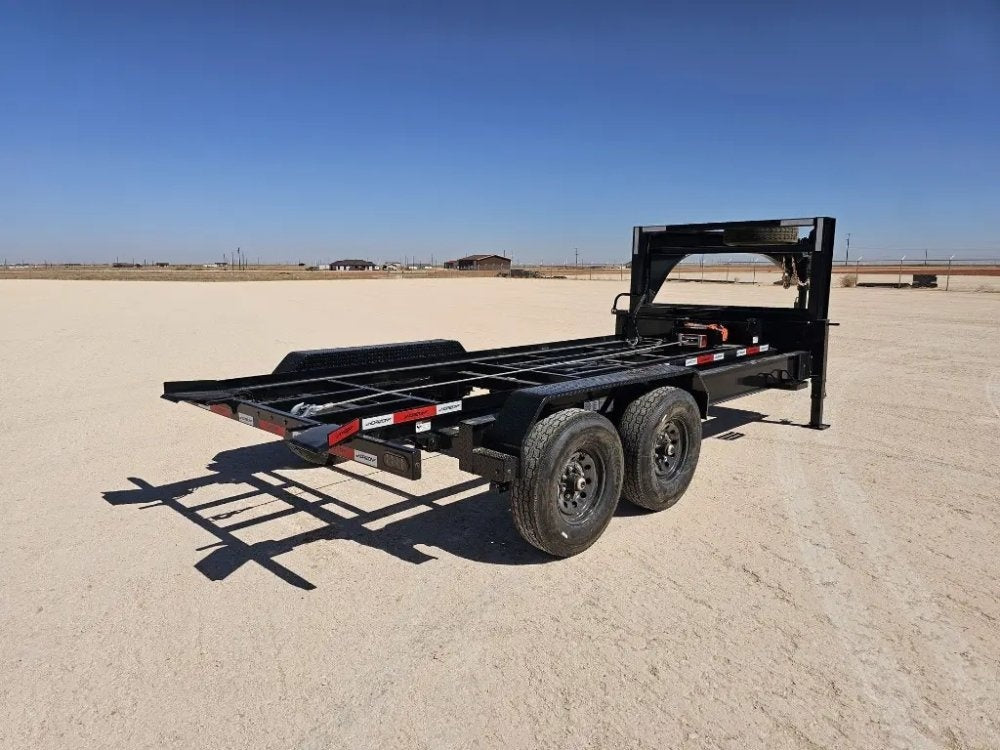16' Horizon RDZ Gooseneck Roll Off Base Trailer - (2) 7K Axles - Roll Off Base Trailer - RO 16' Gooseneck - TrailerSwap