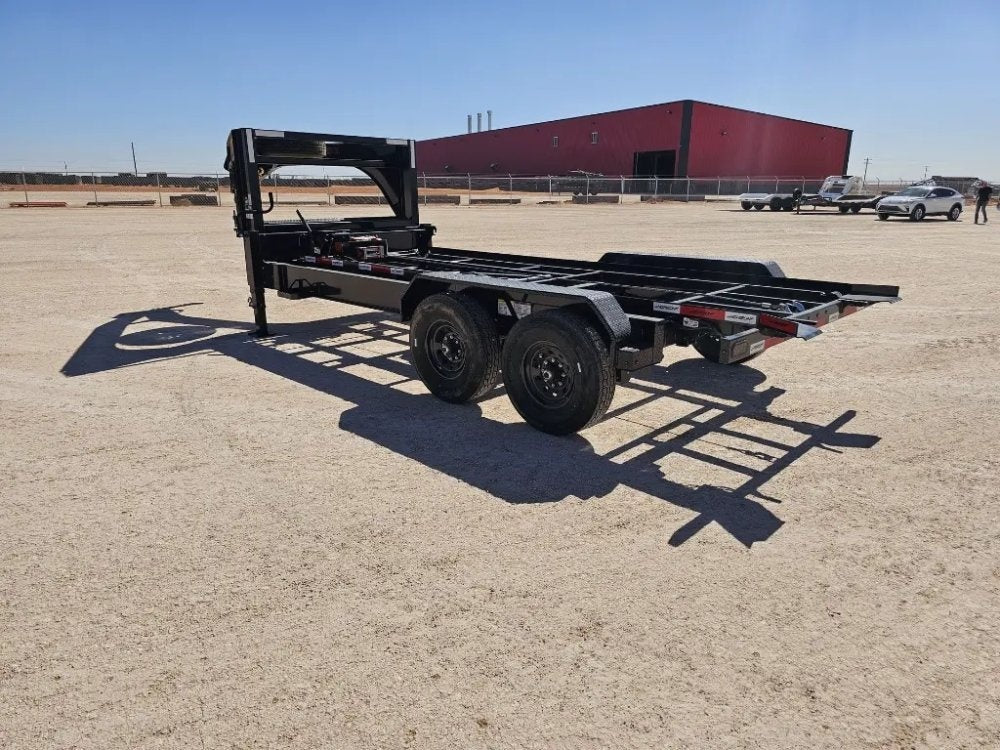 16' Horizon RDZ Gooseneck Roll Off Base Trailer - (2) 7K Axles - Roll Off Base Trailer - RO 16' Gooseneck - TrailerSwap