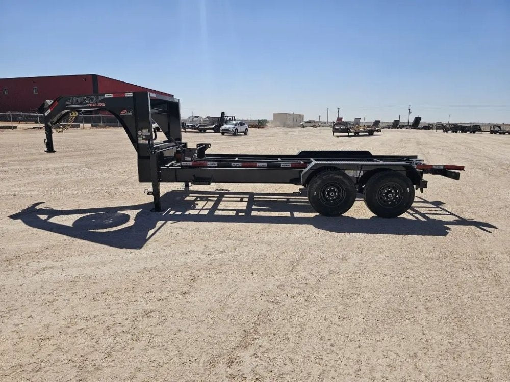 16' Horizon RDZ Gooseneck Roll Off Base Trailer - (2) 7K Axles - Roll Off Base Trailer - RO 16' Gooseneck - TrailerSwap