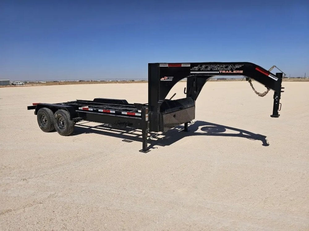 16' Horizon RDZ Gooseneck Roll Off Base Trailer - (2) 7K Axles - Roll Off Base Trailer - RO 16' Gooseneck - TrailerSwap
