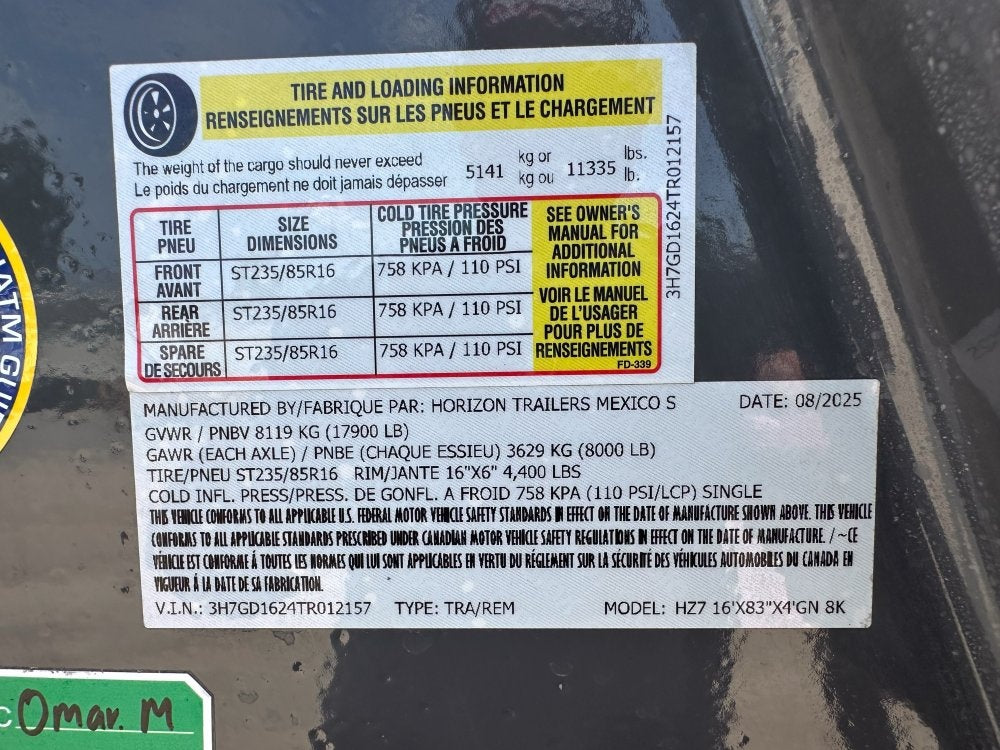 16' HZ7 GN Dump 48" Sides - 8K Axles - Gooseneck Dump - Dump Trailers - TrailerSwap