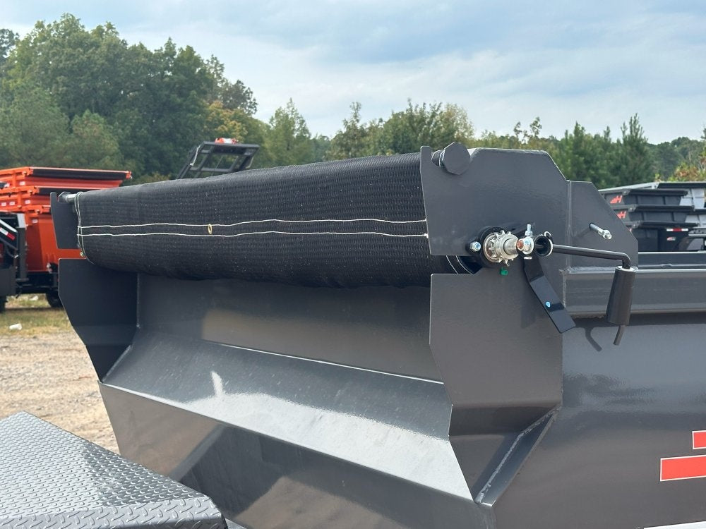 16' HZ7 GN Dump 48" Sides - 8K Axles - Gooseneck Dump - Dump Trailers - TrailerSwap