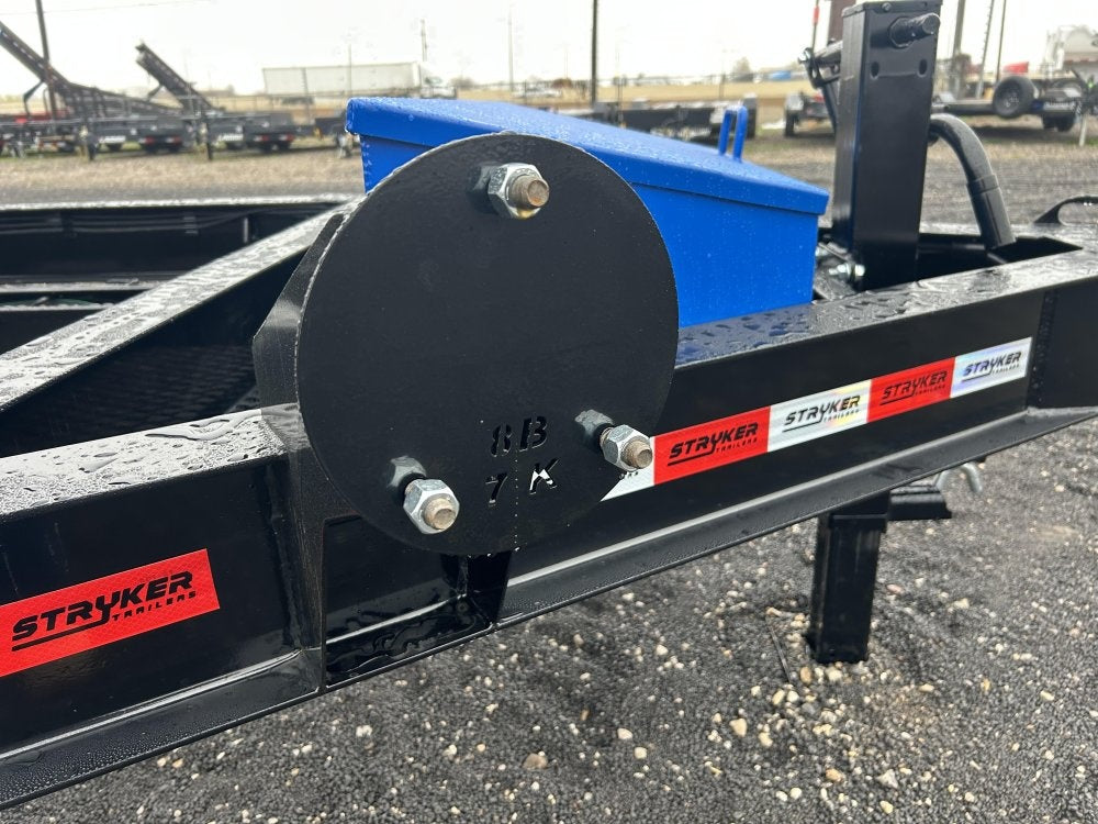 16' Stryker EDT Bumper Pull Dump Trailer 20" Side Walls - (2) 7k Axles - Bumper Pull Dump/Dump Trailers - Stryker Dealership Group