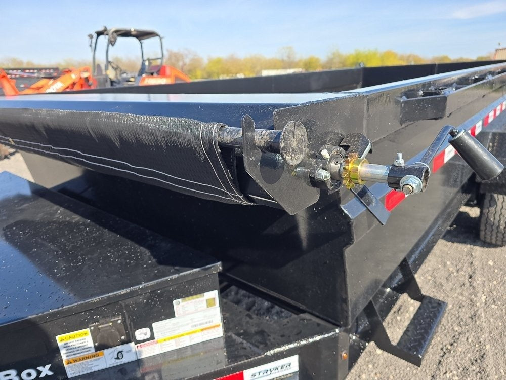 16' Stryker SDT Bumper Pull Dump Trailer 24" Side Walls - (2) 7k Axles - Bumper Pull Dump - Dump Trailers - TrailerSwap