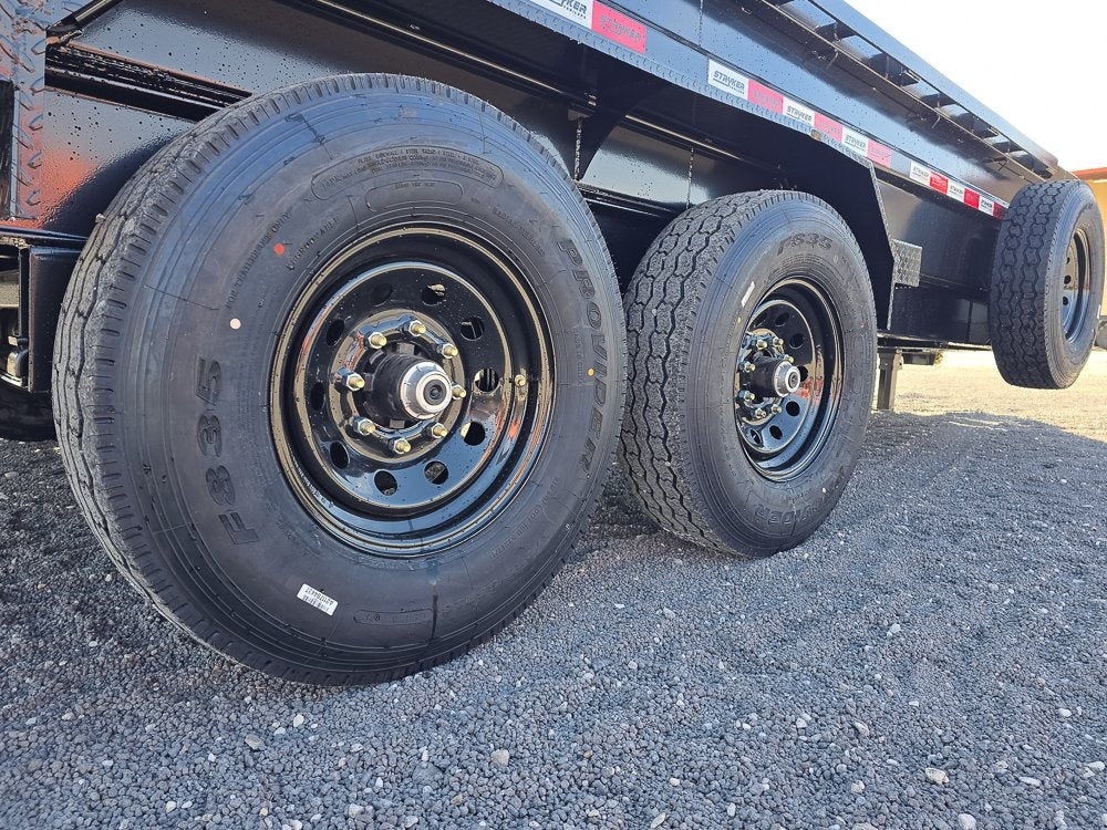 16' Stryker SDT Bumper Pull Dump Trailer 24" Side Walls - (2) 7k Axles - Bumper Pull Dump/Dump Trailers - Stryker Dealership Group