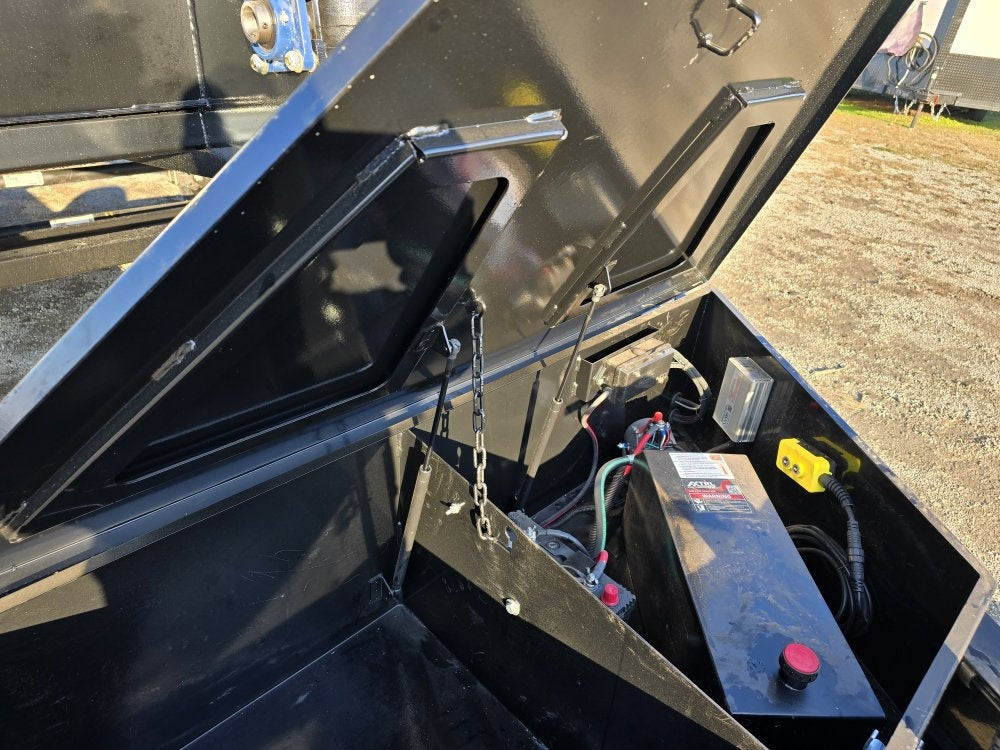 16' Stryker SDT Bumper Pull Dump Trailer 48" Side Walls - (2) 7k Axles - Bumper Pull Dump/Dump Trailers - Stryker Dealership Group