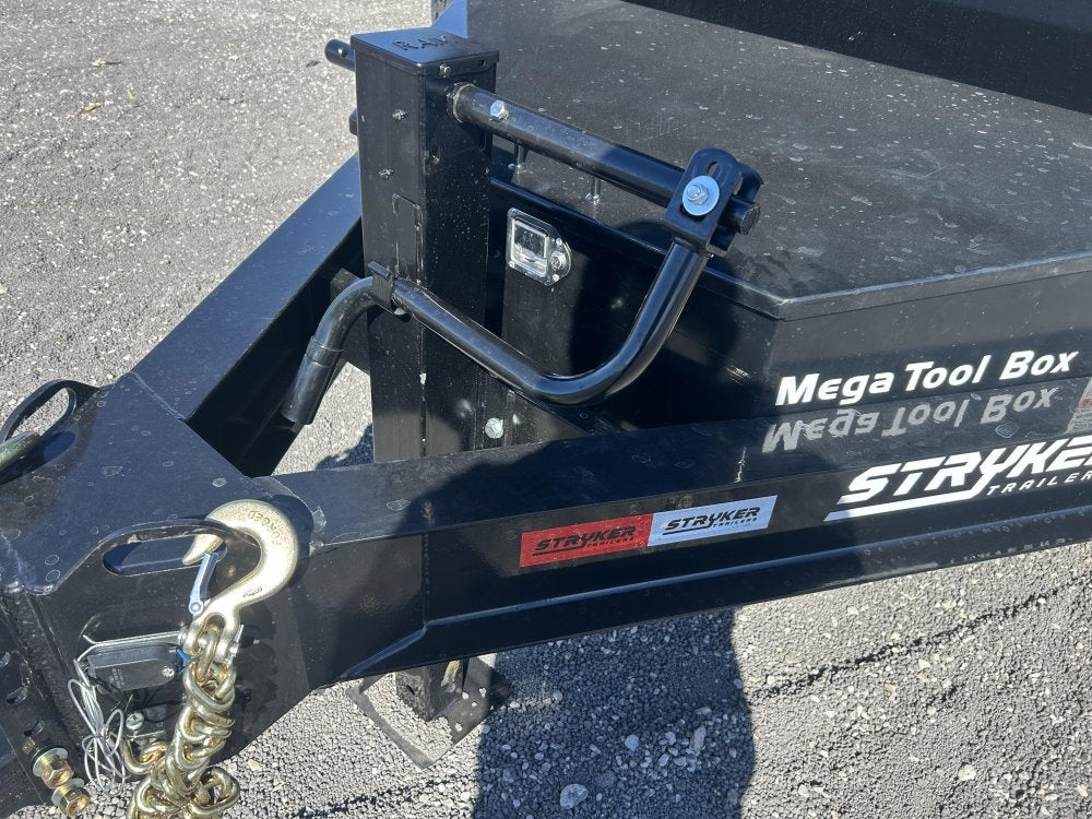 16' Stryker SDT Bumper Pull Dump Trailer 48" Side Walls - (2) 7k Axles - Bumper Pull Dump - Dump Trailers - TrailerSwap