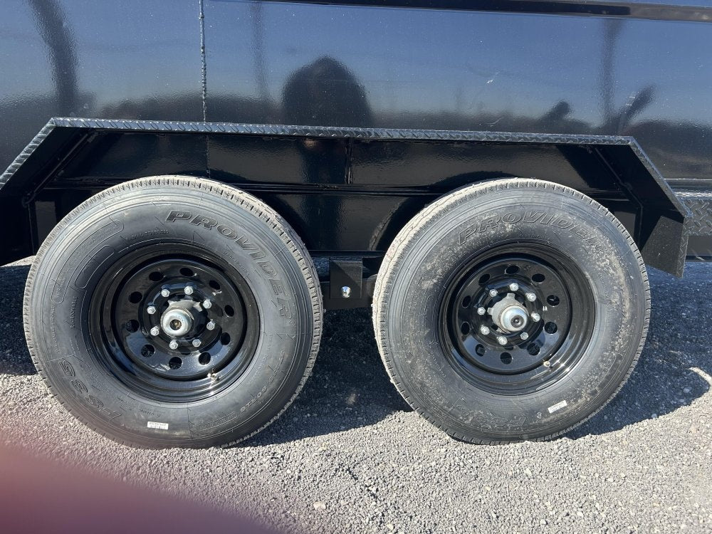 16' Stryker SDT Bumper Pull Dump Trailer 48" Side Walls - (2) 7k Axles - Bumper Pull Dump - Dump Trailers - TrailerSwap