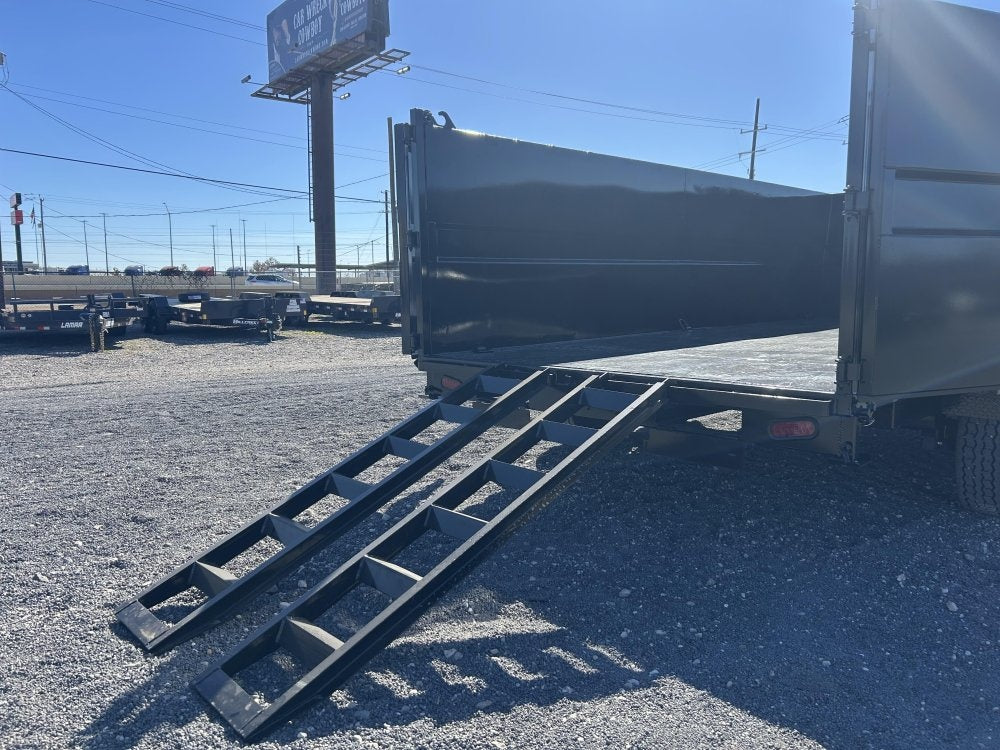 16' Stryker SDT Bumper Pull Dump Trailer 48" Side Walls - (2) 7k Axles - Bumper Pull Dump - Dump Trailers - TrailerSwap
