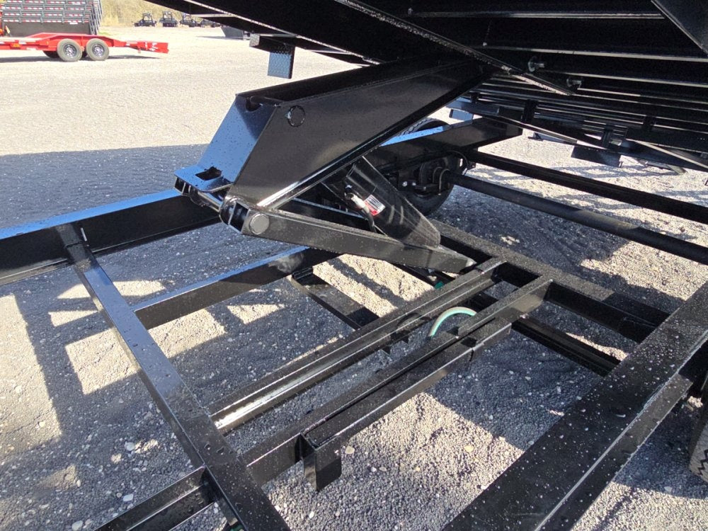 16' Stryker SDT Gooseneck Dump Trailer 36" Side Walls - (2) 8k Axles - Gooseneck Dump - Dump Trailers - TrailerSwap