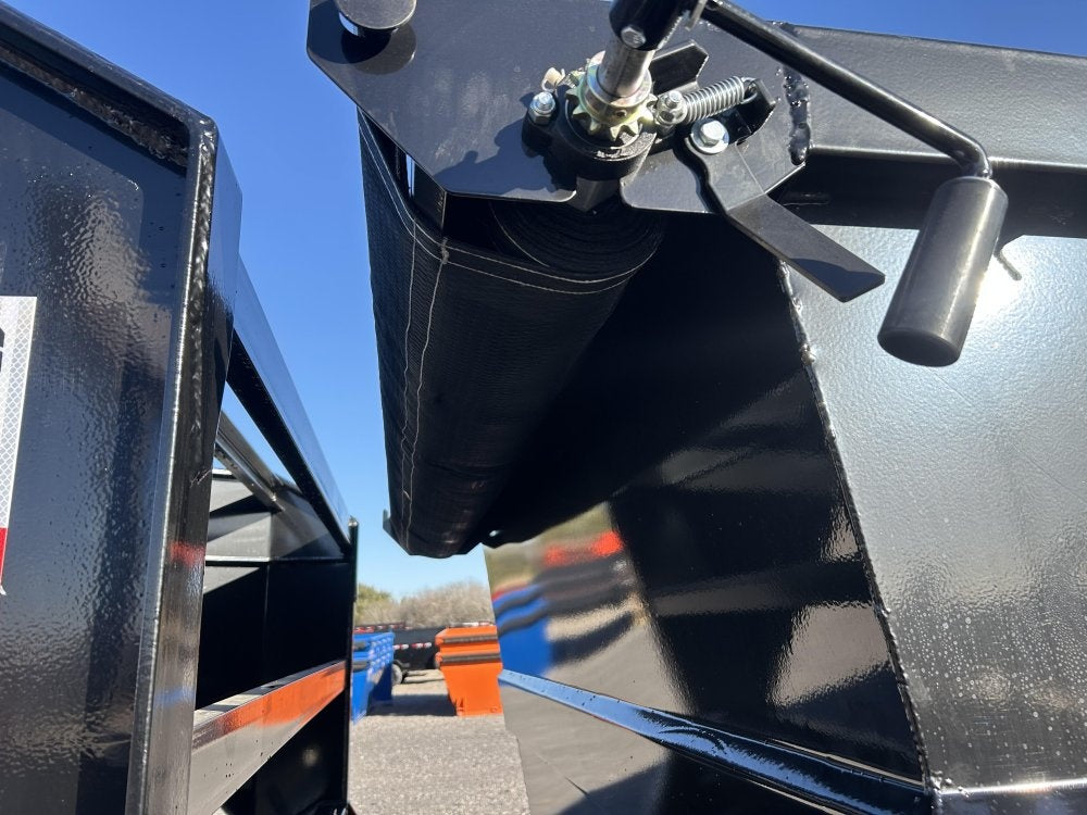 16' Stryker SDT Gooseneck Dump Trailer 48" Side Walls - (2) 7k Axles - Gooseneck Dump - Dump Trailers - TrailerSwap