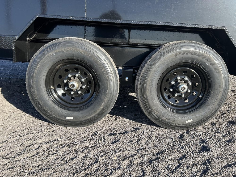 16' Stryker SDT Gooseneck Dump Trailer 48" Side Walls - (2) 7k Axles - Gooseneck Dump - Dump Trailers - TrailerSwap