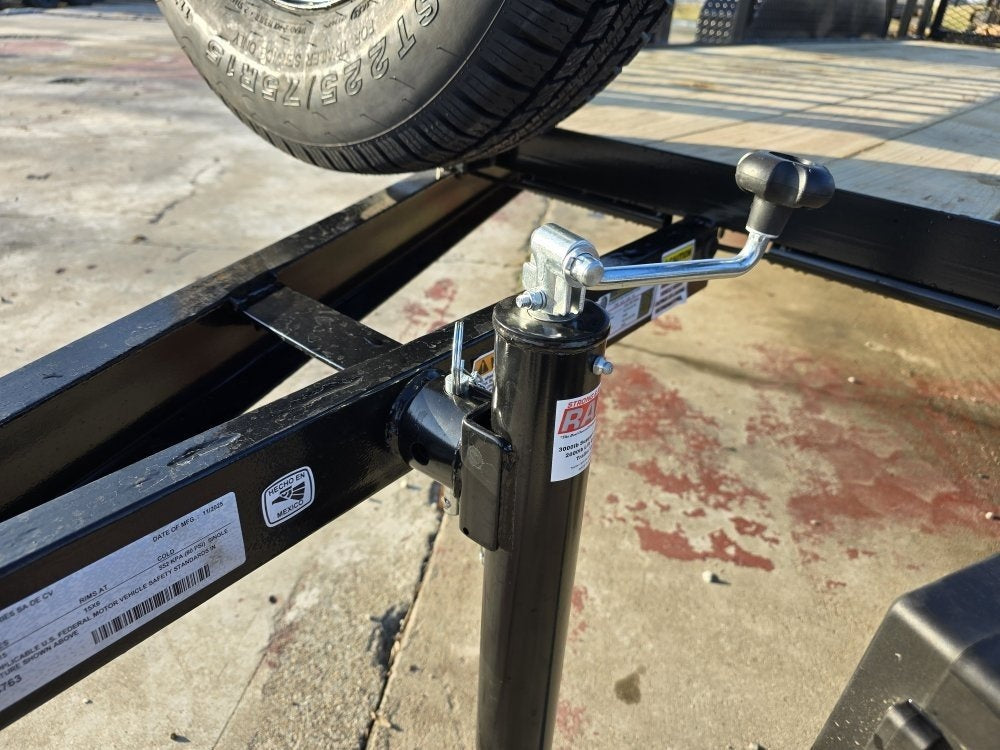 16' Utility Trailer (2) 3.5K Axles, 83" Wide, Side Ramps and 4' Gate - Utility & SXS - TrailerSwap