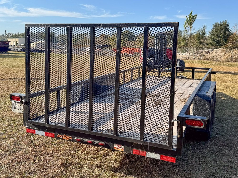 16' x 7' Down To Earth Utility Trailers - Utility & SXS - TrailerSwap