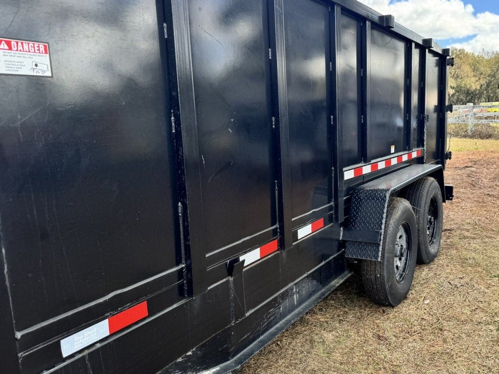 16' x 7' Manufacturer Dump Trailers - Bumper Pull Dump - TrailerSwap