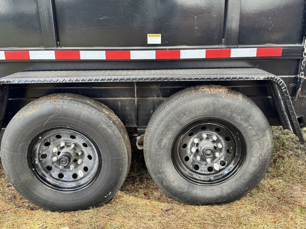 16' x 7' Manufacturer Dump Trailers - Bumper Pull Dump - TrailerSwap