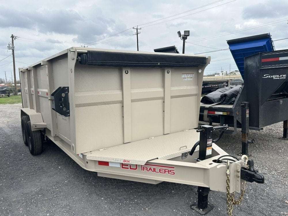 16' x 83" ED Trailers Dump Trailers - Bumper Pull Dump - TrailerSwap