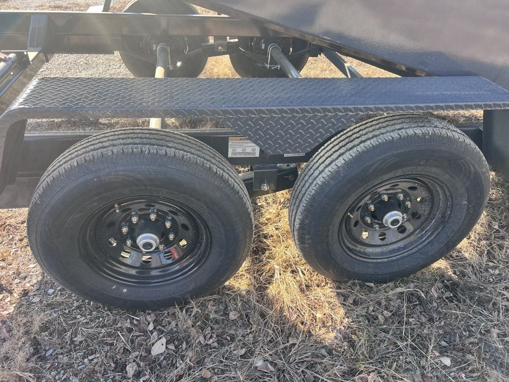 16' x 83" Iron Bull DCB Bumper Pull Dump Trailer 20" Side Walls - (2) 7,000 lb Axles - Bumper Pull Dump - Dump Trailers - TrailerSwap