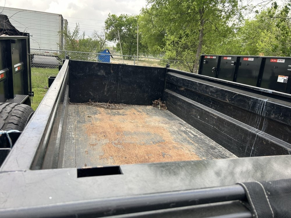 16' x 83" PJ Trailers Dump Trailers - Bumper Pull Dump - TrailerSwap