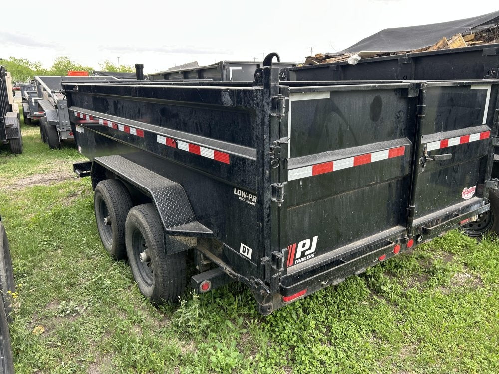 16' x 83" PJ Trailers Dump Trailers - Bumper Pull Dump - TrailerSwap