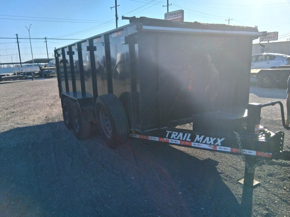 16' x 83" Trail Maxx Dump Trailers - Bumper Pull Dump - TrailerSwap