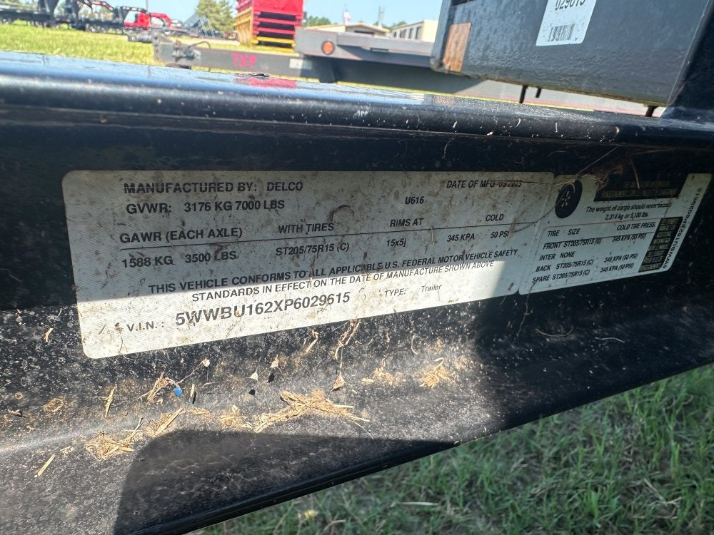 16'x7' Delco Utility Trailers - Utility & SXS - TrailerSwap