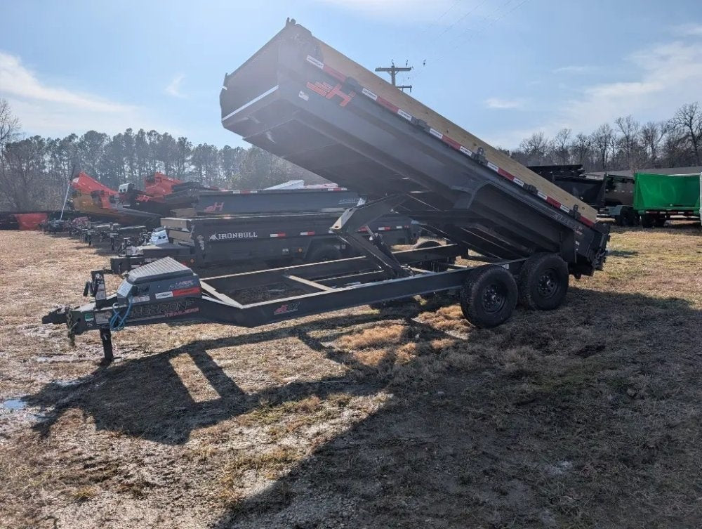16'x83" Horizon EZ7 Bumper Pull Dump - Bumper Pull Dump - TrailerSwap