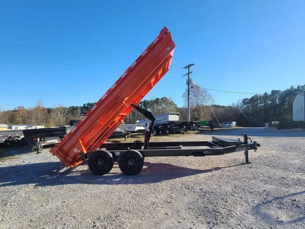 16'x83" Horizon HZ7 BP Bumper Pull Dump - Bumper Pull Dump - TrailerSwap
