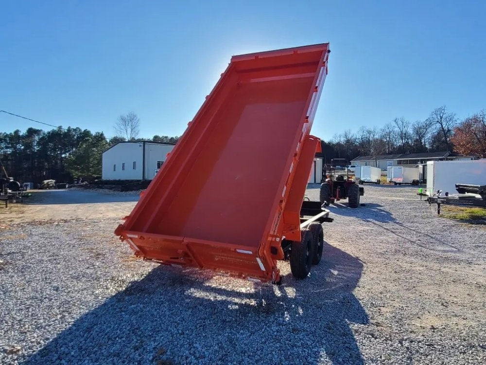 16'x83" Horizon HZ7 BP Bumper Pull Dump - Bumper Pull Dump - TrailerSwap
