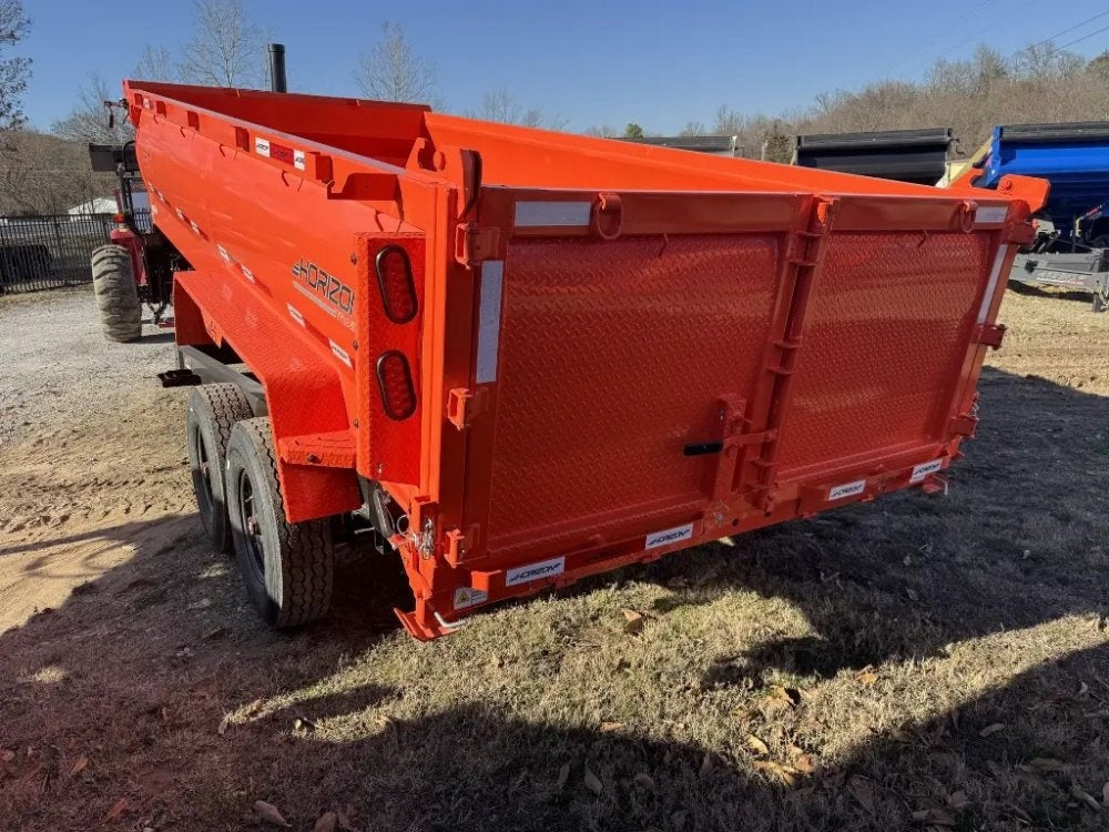 16'x83" Horizon HZ7 BP Bumper Pull Dump - Bumper Pull Dump - TrailerSwap
