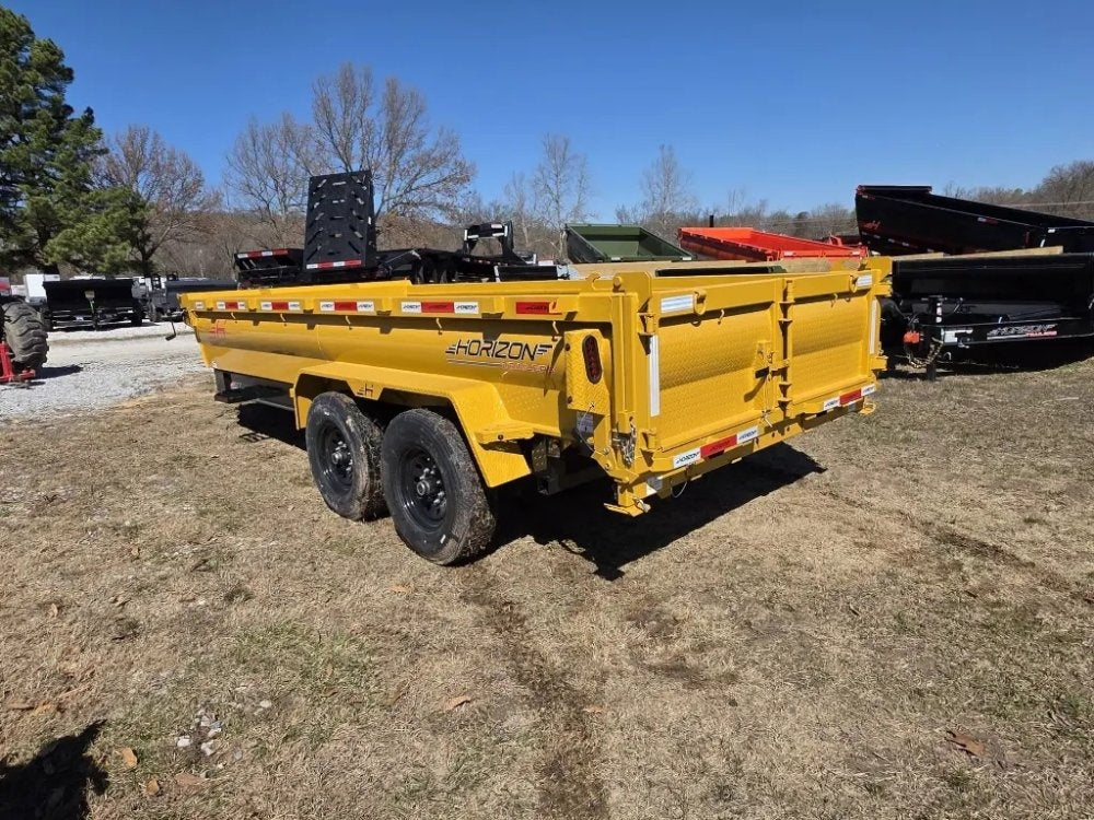 16'x83" Horizon HZ7 BP Bumper Pull Dump - Bumper Pull Dump - TrailerSwap
