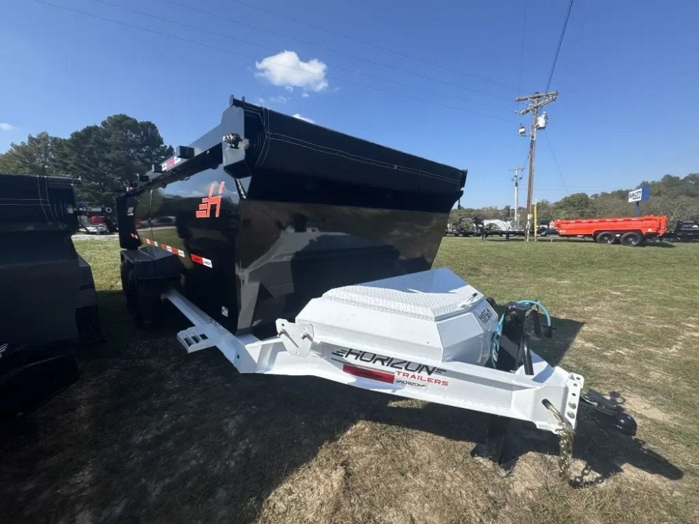 16'x83" Horizon HZ7 BP Bumper Pull Dump - Bumper Pull Dump - TrailerSwap