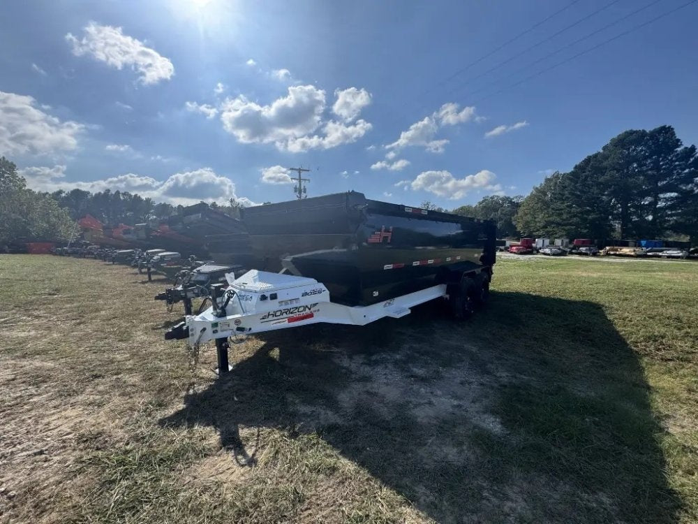 16'x83" Horizon HZ7 BP Bumper Pull Dump - Bumper Pull Dump - TrailerSwap