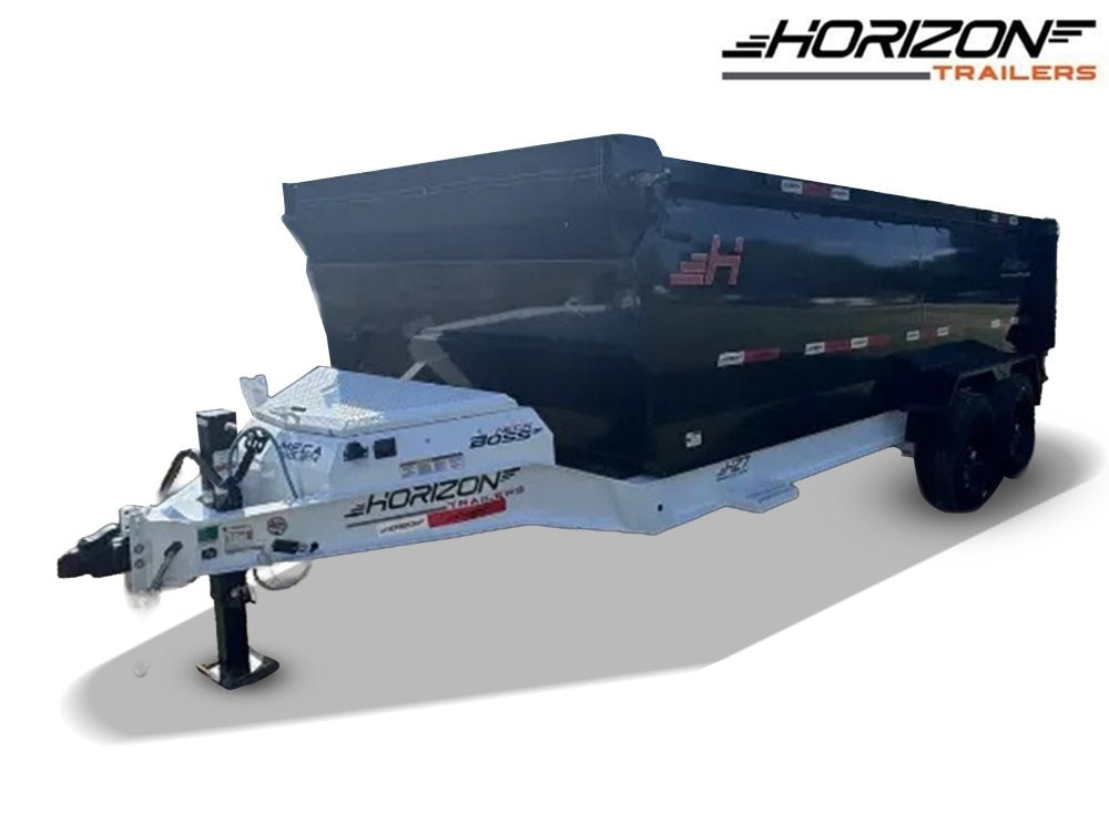 16'x83" Horizon HZ7 BP Bumper Pull Dump - Bumper Pull Dump - TrailerSwap