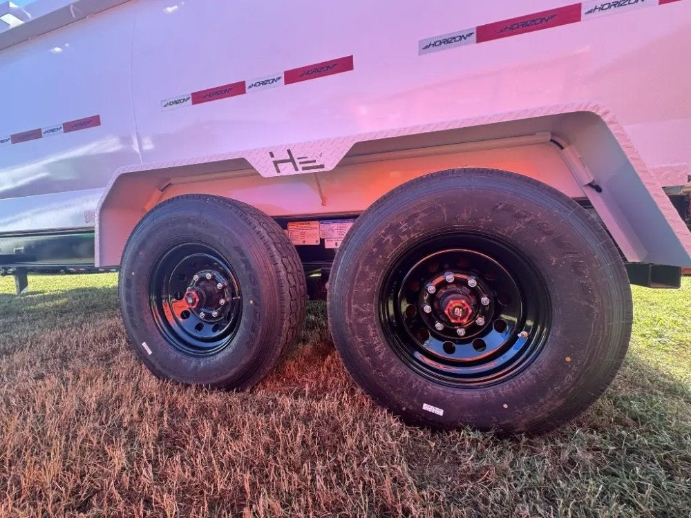 16'x83" Horizon HZ7 BP Bumper Pull Dump - Bumper Pull Dump - TrailerSwap