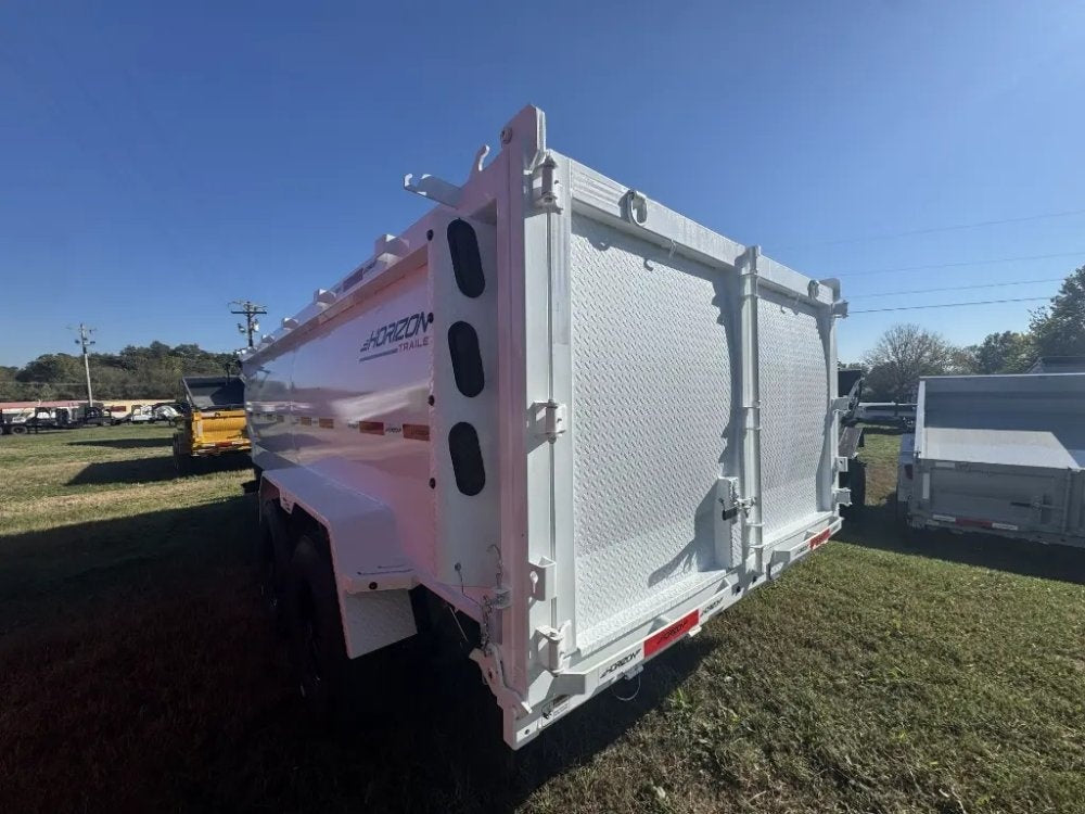 16'x83" Horizon HZ7 BP Bumper Pull Dump - Bumper Pull Dump - TrailerSwap