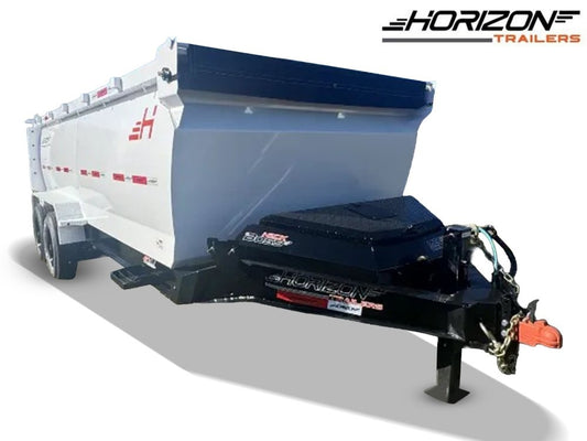 16'x83" Horizon HZ7 BP Bumper Pull Dump - Bumper Pull Dump - TrailerSwap