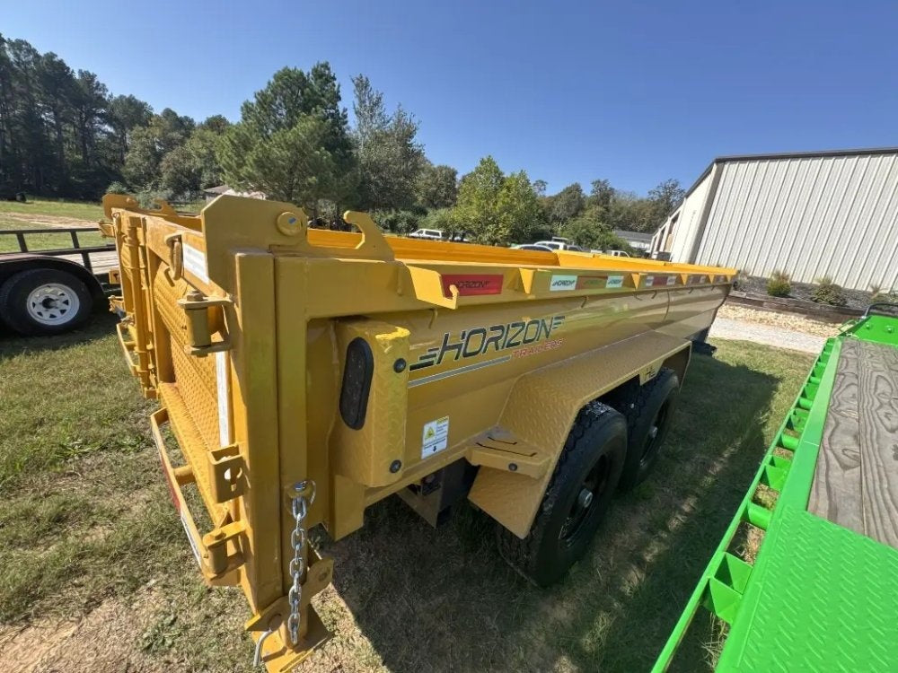 16'x83" Horizon HZ7 BP Bumper Pull Dump - Bumper Pull Dump - TrailerSwap