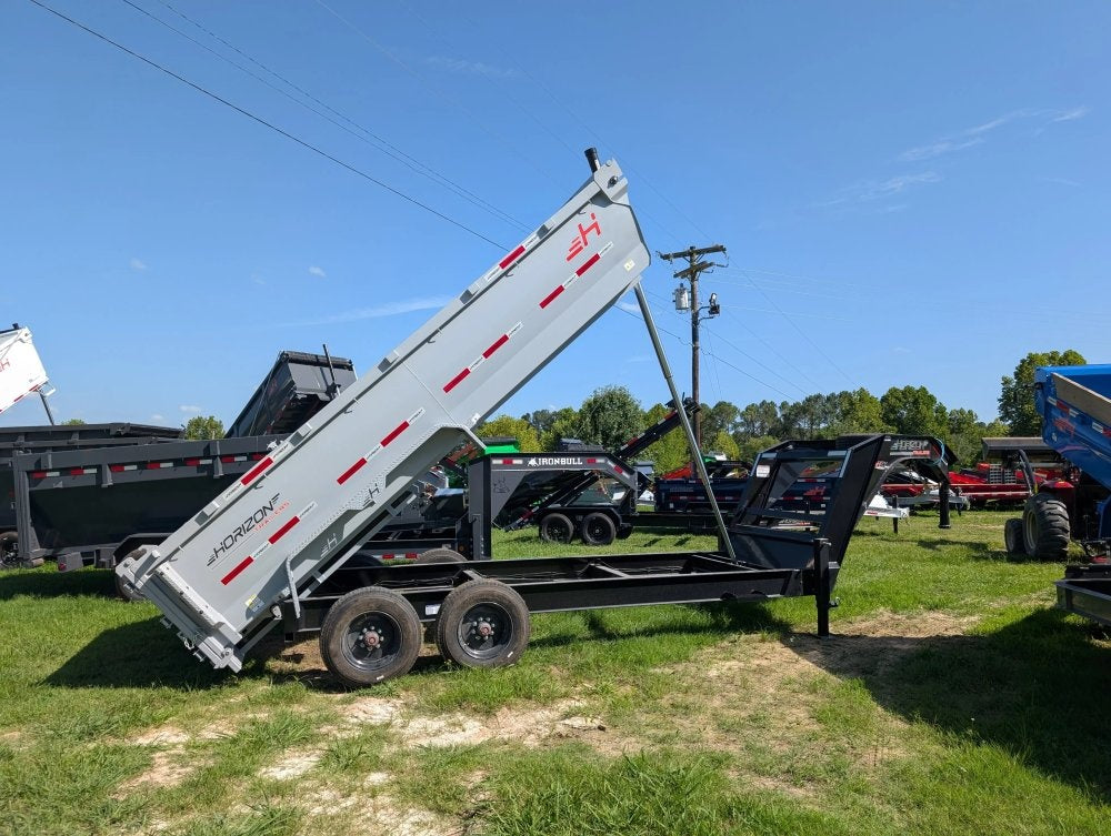16'x83" Horizon HZX GN Gooseneck Dump - Gooseneck Dump - TrailerSwap