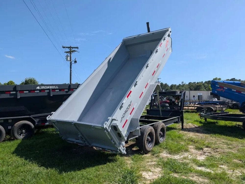 16'x83" Horizon HZX GN Gooseneck Dump - Gooseneck Dump - TrailerSwap