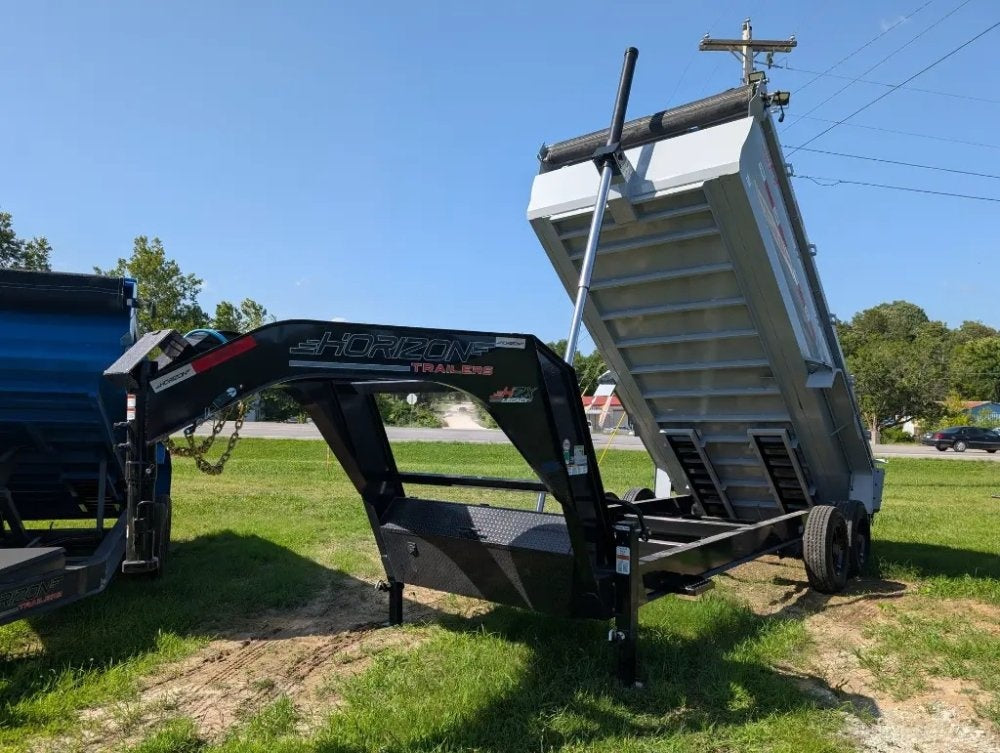 16'x83" Horizon HZX GN Gooseneck Dump - Gooseneck Dump - TrailerSwap